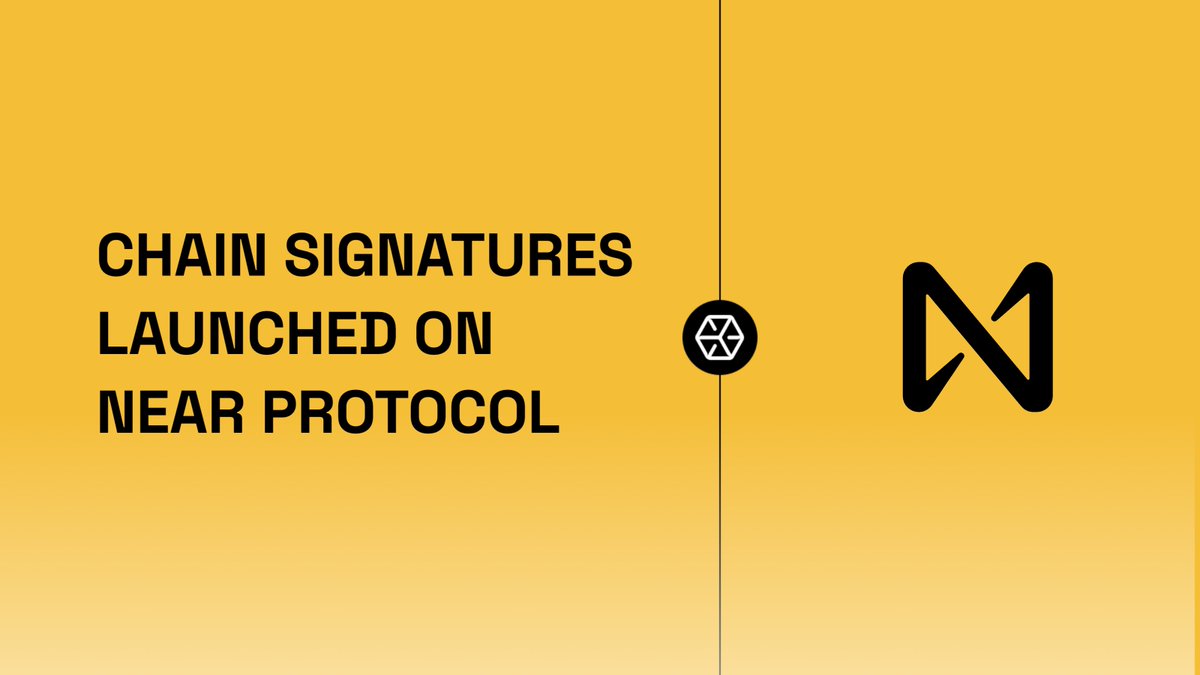 Everstake (@everstake_pool) on Twitter photo 1/3 A very important step toward fully defragmenting Web3!
<a href="/NEARProtocol/">NEAR Protocol</a> has announced Chain Signatures, a feature that enables NEAR accounts to sign transactions for any blockchain. And this includes smart contracts, too.
Currently, it supports Bitcoin, Ethereum, 1/3 A very important step toward fully defragmenting Web3!
<a href="/NEARProtocol/">NEAR Protocol</a> has announced Chain Signatures, a feature that enables NEAR accounts to sign transactions for any blockchain. And this includes smart contracts, too.
Currently, it supports Bitcoin, Ethereum,