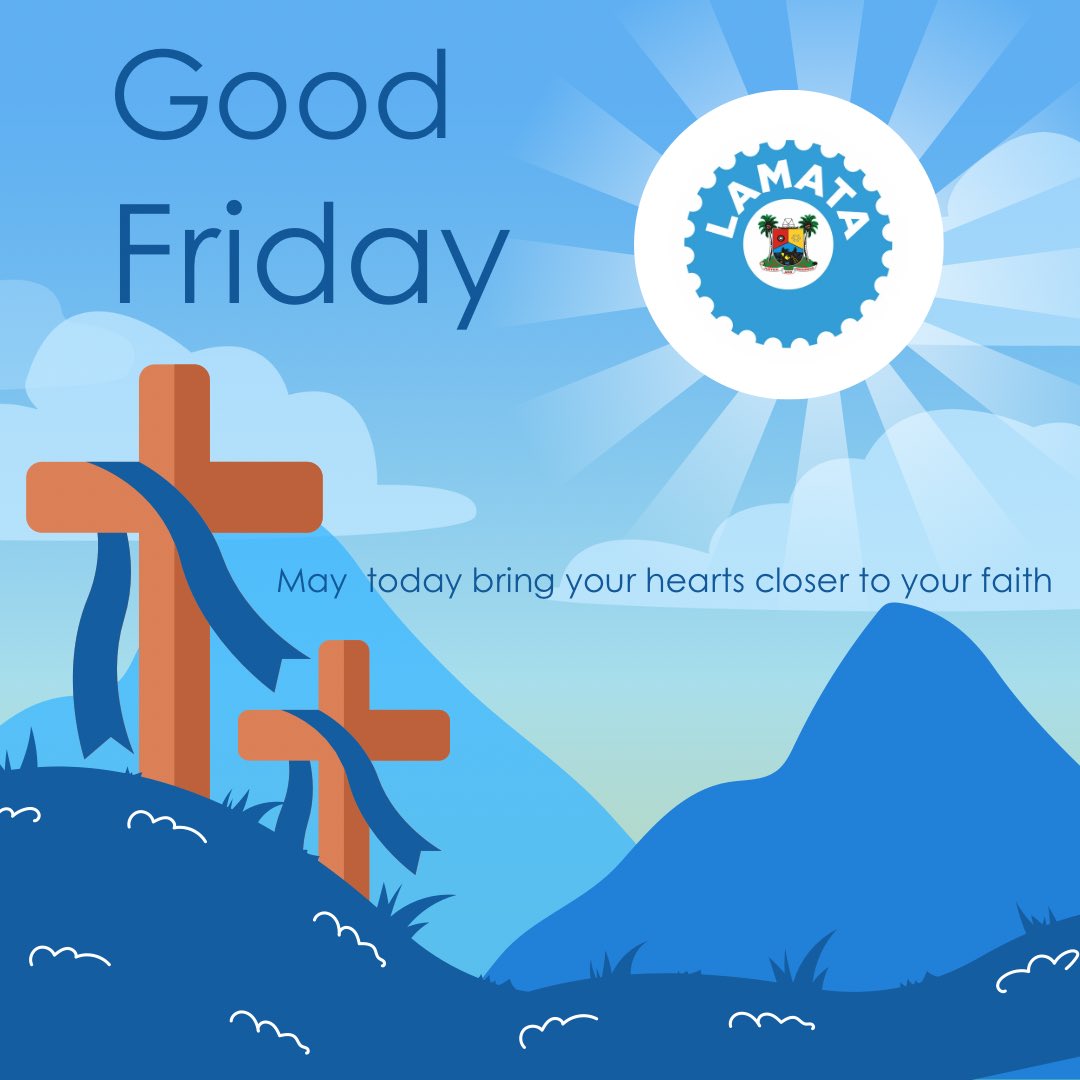 LAMATA wishes you a reflective and peaceful Good Friday.

As you observe this holy day, we encourage you to use our safe and reliable public transport services to get to your destinations.

#LAMATA #keepingLagosmoving