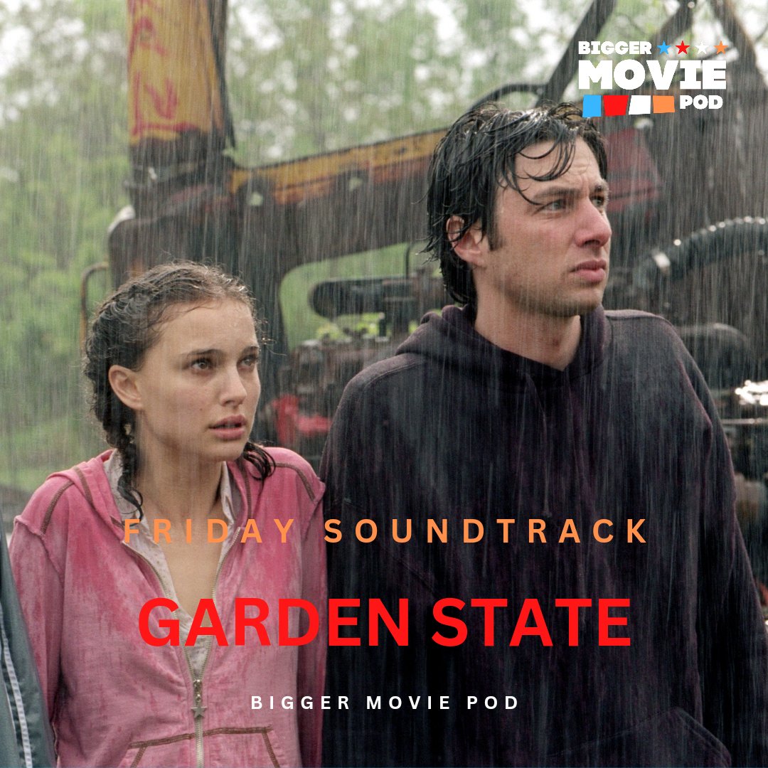 This week's Friday Soundtrack is Garden State. 

💙❤🤍🧡 

#fridaysoundtrack #newmusicfriday #ComicBookFilm #AZ #ComicBook #MovieReview #BiggerMoviePod #PodcastRecommendations #moviepodcast #podnation #podernfamily #podcast #podcastnation #GardenState