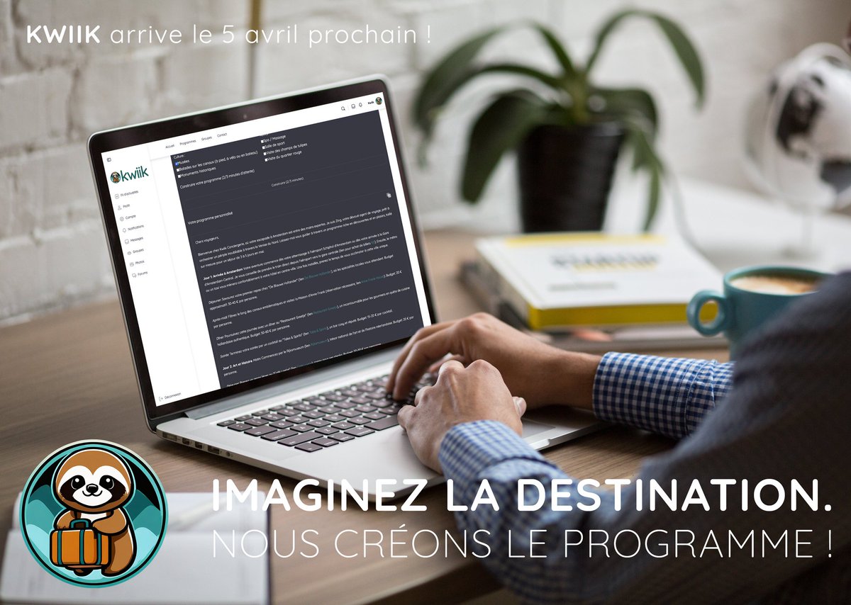 📆 Coming soon 🧑‍💻

👩‍💻👨‍💻Avec <a href="/AudreyRochas/">Mistress of Digital</a>, nous avons imaginé un nouveau service de conciergerie 2.0🏖

#Voyage #Travel #SocialNetwork #IA #Digital #Startup #Hotels
