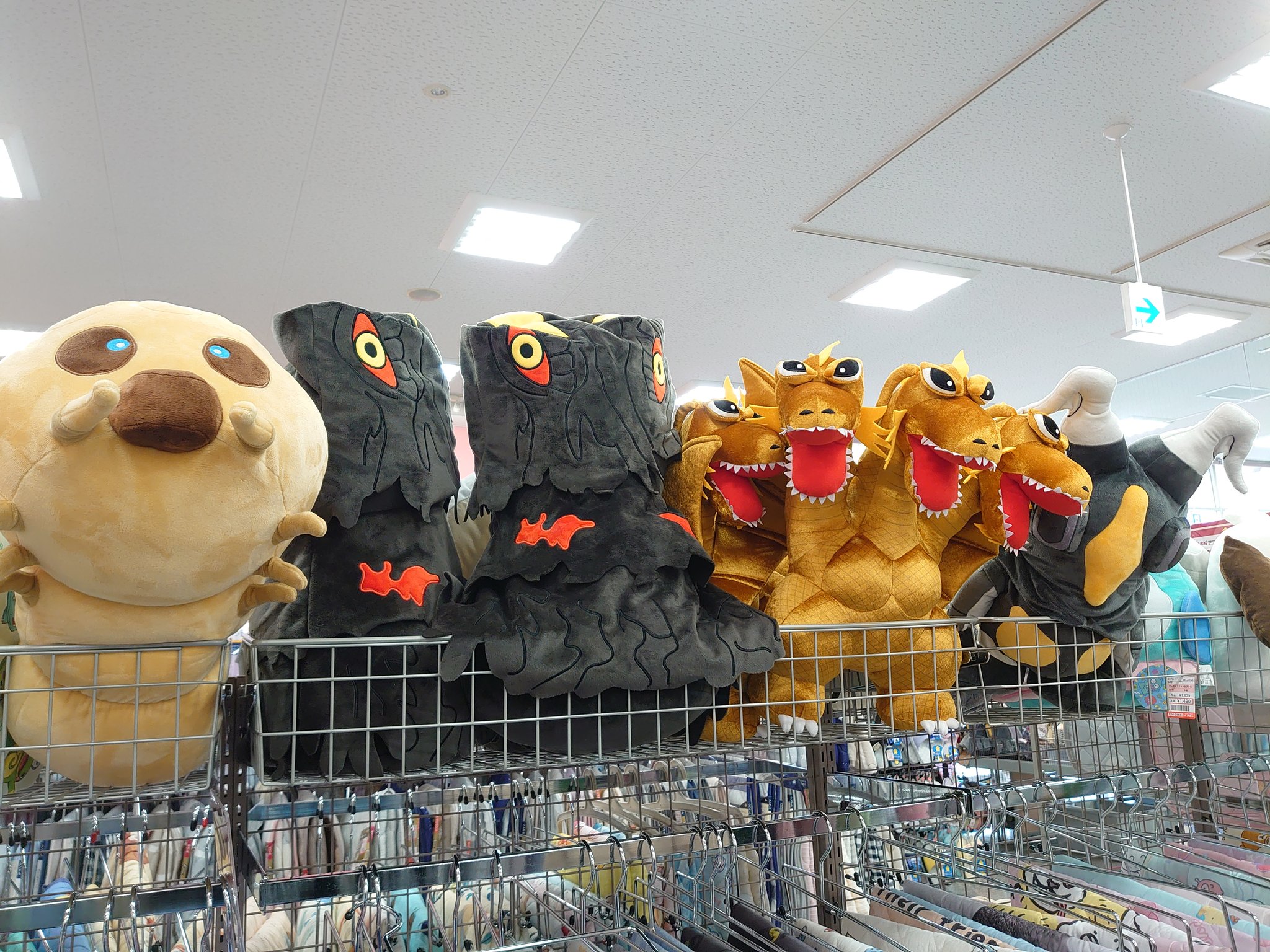 Amazon.co.jp: - ピグモン カネゴン ダイカットクッション