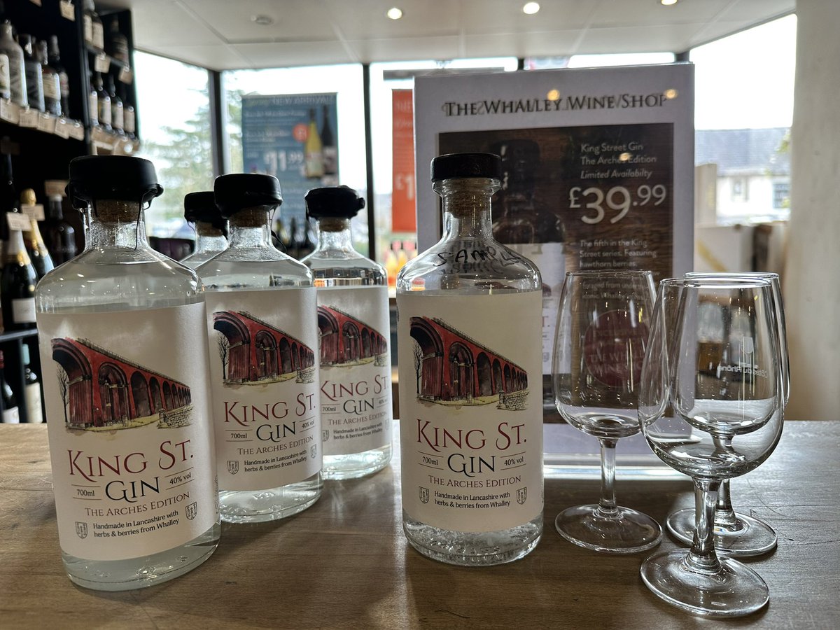 We’re making sure you’re all spoilt for choice this Easter weekend. On the tasting table today we’ve got a cracking pair of good value French wines from @CachetWine , then two interesting fruit meads from @LBWdrinksltd and then our fabulous King St Gin. Try some and buy some!