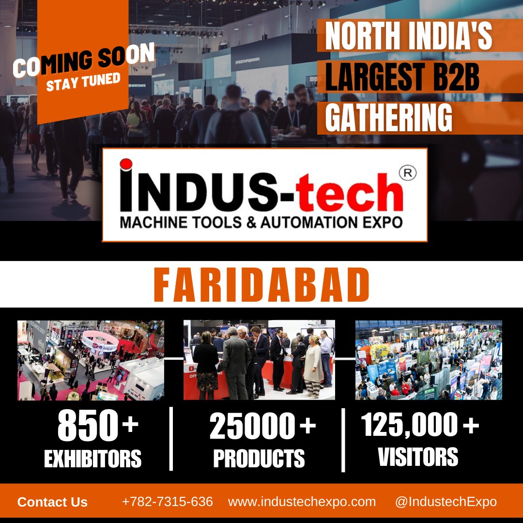 Coming Soon: Prepare for an Exciting Event in Faridabad!
.
.
#CountdownBegins #EventFever #FaridabadEvent #INDUSTechExpo #Expo2025 #BusinessNetworking #ComingSoon #StayTuned