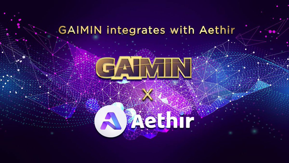 Aethir hosts the <a href="/GaiminIo/">GAIMIN</a> team for an AMA as we deep dive into the recent integration that looks set to disrupt the cloud computation space. 🤝🔥

📅 April 1st 9:30 am UTC
📍 Twitter Spaces

Set a reminder 👇

x.com/i/spaces/1nAKE…