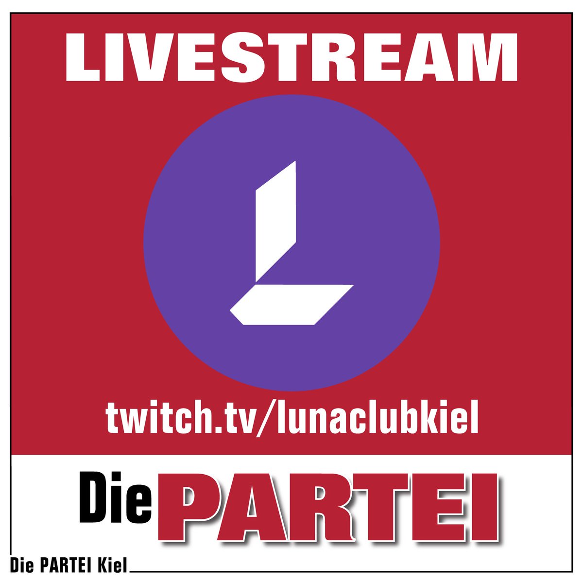 Wir lassen uns das Tanzen nicht verbieten! Nicht von Ordnungsbehörden und auch nicht durch Gottes Tränen! Bringt eure Bluetooth Box, Freund*innen und Getränke &amp; lasst uns gemeinsam laut sein. 14:30 Uhr auf dem Rathausplatz! 
Twitch.tv/lunaclubkiel #Tanzverbot#Kiel#Karfreitag