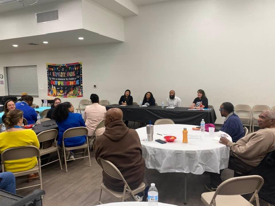 It was a great experience serving on a panel as we discussed/brainstormed how the community can support our children to ensure they all are reading. #therighttoread