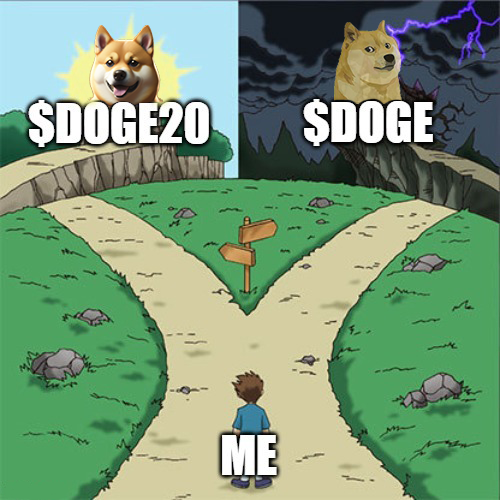 DOGE_COIN20's tweet photo. Always follow the #DOGE20 path... 🐾🐶

#Dogecoin20 #DOGE #Altcoin #Crypto #Web3 #Memecoin https://t.co/bL7my2sB09