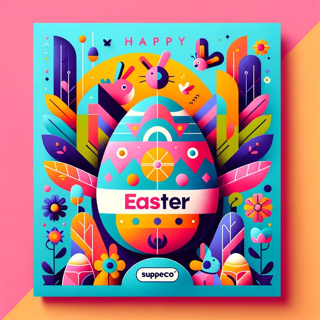 Happy Easter Everyone 🐣

Enjoy the break. Come back strong. 

#Suppeco #easter2024