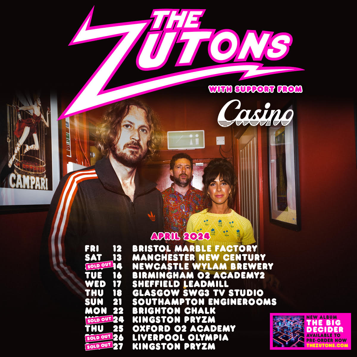 April headline tour tickets: tix.to/TheZutons