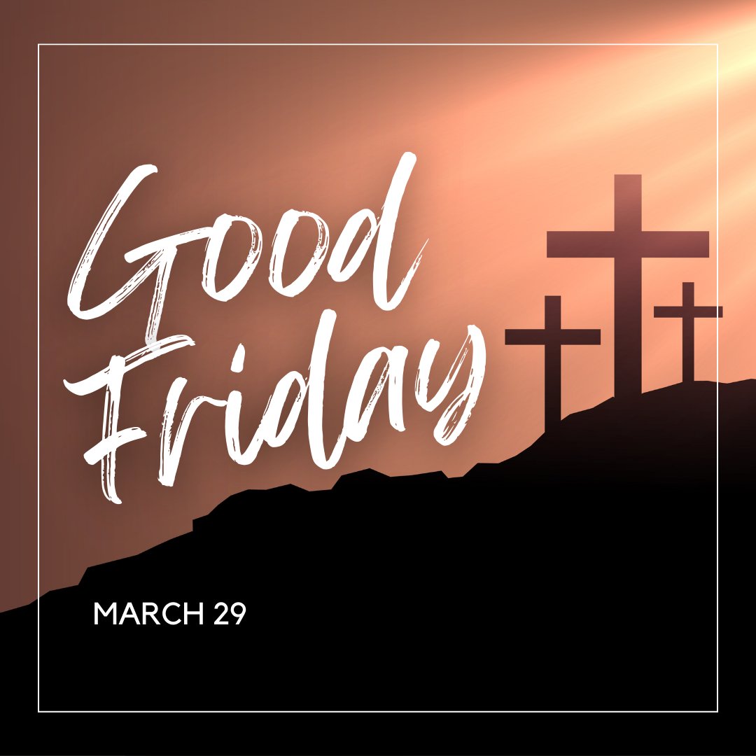 🙏 Good Friday 🌟 is a solemn Christian holiday 🕊️ commemorating the crucifixion of Jesus Christ. Learn more about its significance here: britannica.com/topic/Good-Fri… ✝️ #GoodFriday #Christianity #JesusChrist 🌿