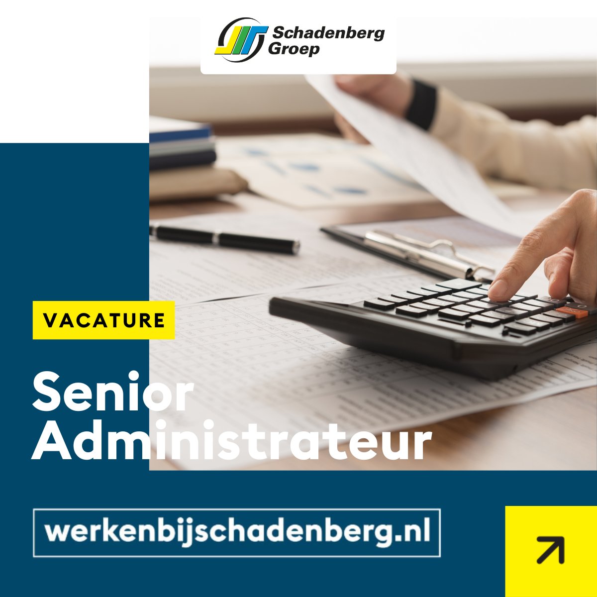 Ben jij een onvervalste financiële rots in de branding? En kennen cijfers voor jou geen geheimen? 

Kom dan bij ons werken als Senior Administrateur! Check snel de complete vacature en solliciteer direct via: schadenberg.nl/vacature/sr-ad…