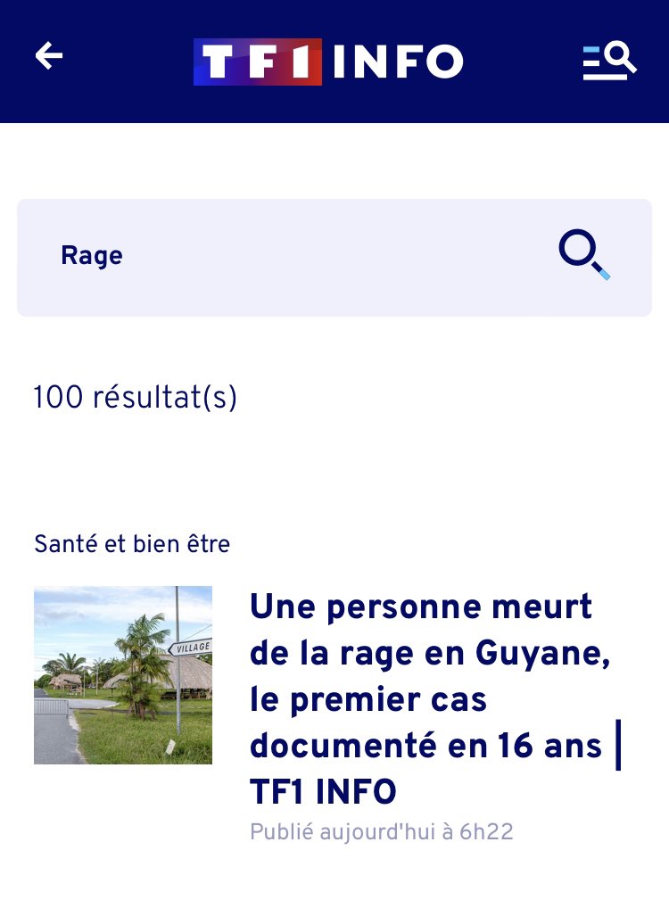 phillabonte973's tweet photo. @TF1Info mettre en vignette la photo de mon village pour illustrer la #rage en Guyane, c’est une image malvenue. https://t.co/1ZcOZJnX6b