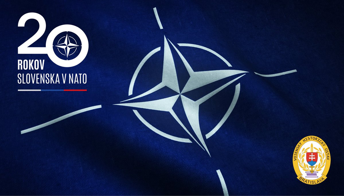 ⚔ PRIPOMÍNAME VÝZNAMNÉ OKAMIHY NAŠEJ VOJENSKEJ HISTÓRIE 🇸🇰 Pred 20 rokmi, 29. marca 2004, odovzdaním ratifikačných listín, sa Slovenská republika stala plnohodnotným členom medzivládnej vojensko-politickej obrannej organizácie NATO. #vhubratislava #mosr #WeAreNATO