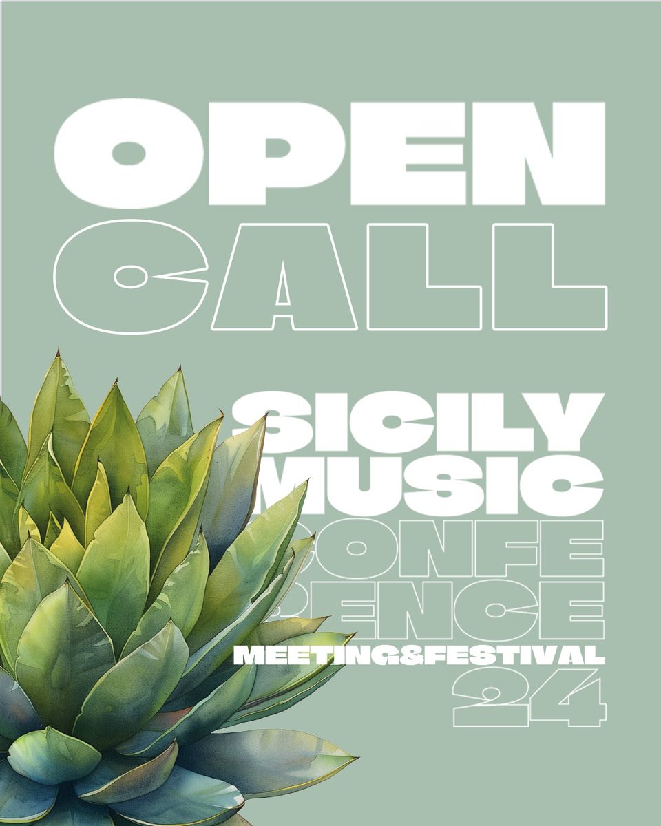 🌊 Stai organizzando un evento in Sicilia nei giorni della #smc2024? Fatti avanti! 💬 Invia la tua proposta entro il 15 Aprile per entrare nel programma ufficiale della <a href="/SicilyMusicConf/">Sicily Music Conference</a>  
Compila il Google Form ( tinyurl.com/mry28zhx) parlandoci del tuo evento. Ti aspettiamo!