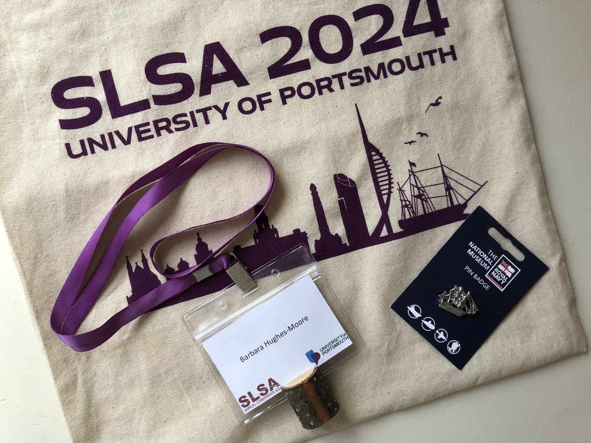 A thrill to present at #SLSA2024. Huge thanks and kudos to James ‘Kilroy’ Greenwood-Reeves (@jrhgreenwood), Rosie Fox (@drfoxpopuli) and Rebecca Shaw (@Dr_Rebecca_Shaw) for running the Law, Lit and Humanities stream with care and flair. It’s been a blast, @portsmouthuni! @SLSA_UK