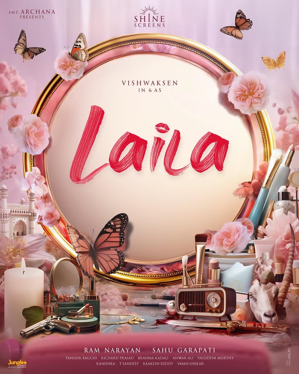 Ram Narayan (@ramnroars) on Twitter photo The MASS KA DAS of the box office is turning the tables and taboos & coming as the elegant and graceful #Laila 🌸
Check out the Title announcement video now!
▶️ youtu.be/9STsOoGDUfA
Happy birthday, <a href="/VishwakSenActor/">VishwakSen</a> ❤🔥
Directed by <a href="/RAMNroars/">Ram Narayan</a> The MASS KA DAS of the box office is turning the tables and taboos & coming as the elegant and graceful #Laila 🌸
Check out the Title announcement video now!
▶️ youtu.be/9STsOoGDUfA
Happy birthday, <a href="/VishwakSenActor/">VishwakSen</a> ❤🔥
Directed by <a href="/RAMNroars/">Ram Narayan</a>