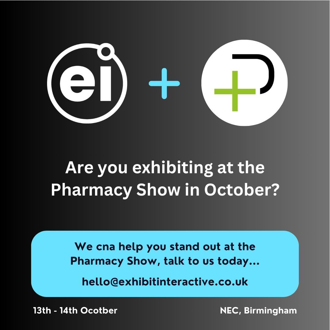 The Pharmacy Show is the UK’s largest dedicated trade show and education conference designed for the community and primary care pharmacy sector. If you are exhibiting there, we've got the knowledge and experience to make you stand out.