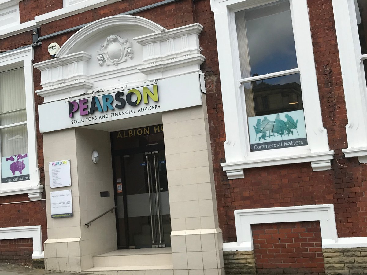 'A quite brilliant service from a very caring law firm! Contact Pearson Solicitors and Financial Advisers for all your legal and financial needs, as they genuinely care about what matters to you! Find them at allaboutoldham.co.uk #solicitors #legal #financial #oldhamhour