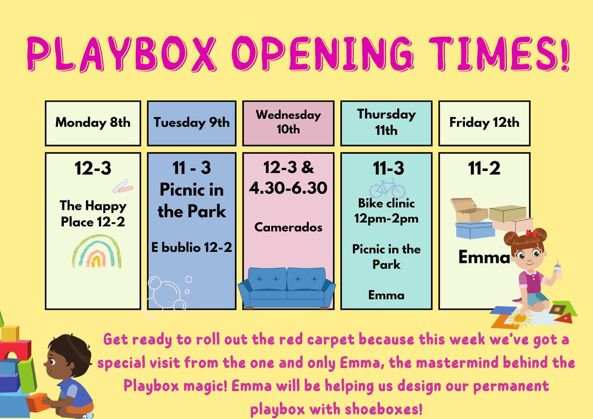 Springfield & Beech Hill CommUnity (@sfbhcommunity) on Twitter photo We’re getting ready for holiday play-
Bolton next week for great panto fun-oh yes we are, then the Playbox arrives.
Play for All
Everyone Together
Making Memories & Friends
Community 😍
Thanks to HAF, local cllrs, Northern Heart & Soul & <a href="/PlayfulAnytime/">PlayfulAnywhere</a> for making this possible We’re getting ready for holiday play-
Bolton next week for great panto fun-oh yes we are, then the Playbox arrives.
Play for All
Everyone Together
Making Memories & Friends
Community 😍
Thanks to HAF, local cllrs, Northern Heart & Soul & <a href="/PlayfulAnytime/">PlayfulAnywhere</a> for making this possible