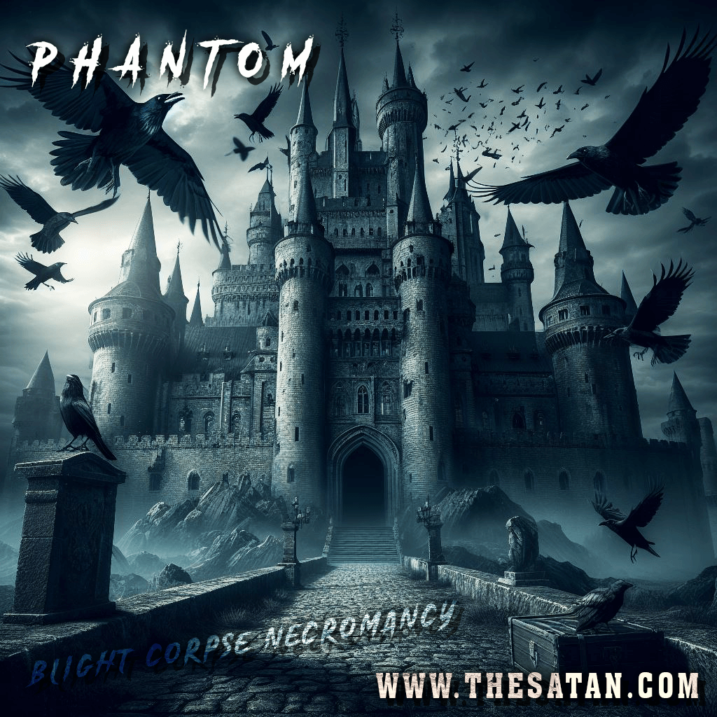 thesatanrecords's tweet photo. ๐ค Dive into the abyss of darkness with these chilling wallpapers from Phantom's 'Blight Corpse Necromancy'. Let the haunting melodies consume your soul. #Phantom #PhantomMetal #TheSatanRecords ๐ฅ https://t.co/VSDqQ9H9so https://t.co/4osSTOnm0c