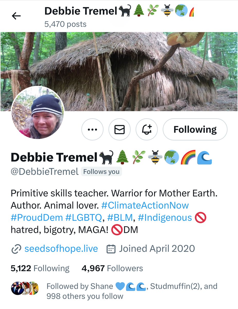 Debbie @DebbieTremel is only 33 away from 5K 💙REPOST💙