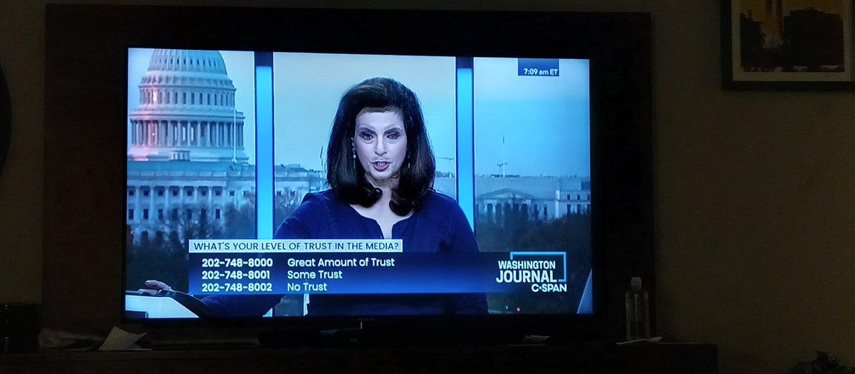 'My sister was murdered. I was being watched by Feds.'

'I'm sorry about that's not what we're talking about.' #Cspan #WashingtonJournal