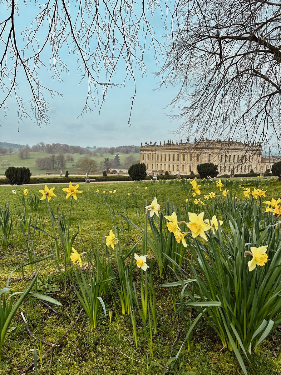 Please note that all visits from 29 Mar - 1 April must be booked in advance. We encourage those who can to travel via public transport, details of which are on our website. For those arriving by car, please have your booking confirmation ready when you arrive. #chatsworth