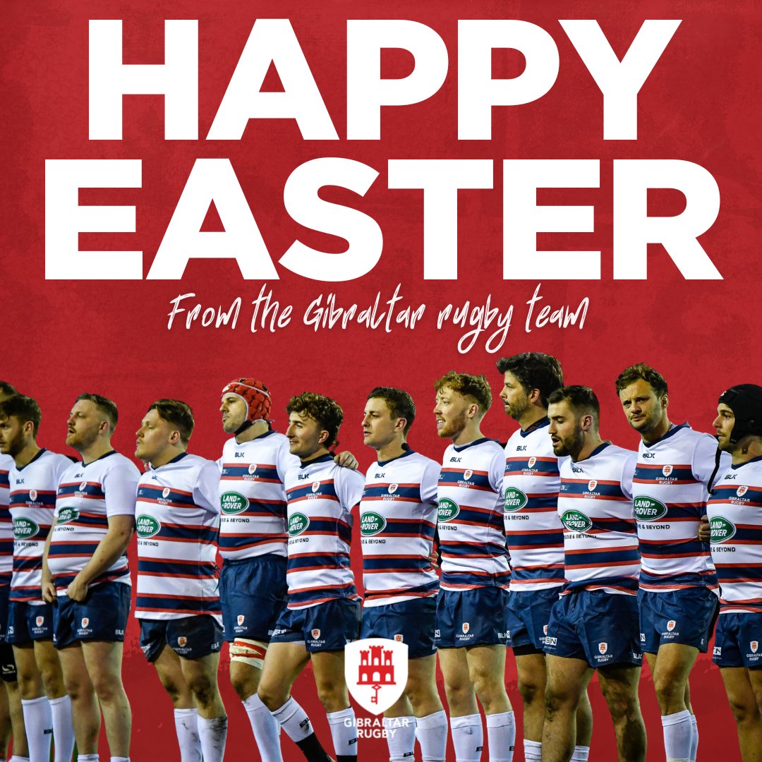 Happy Easter from us to you! 🐣🏉 #GibraltarRugby #HappyEaster