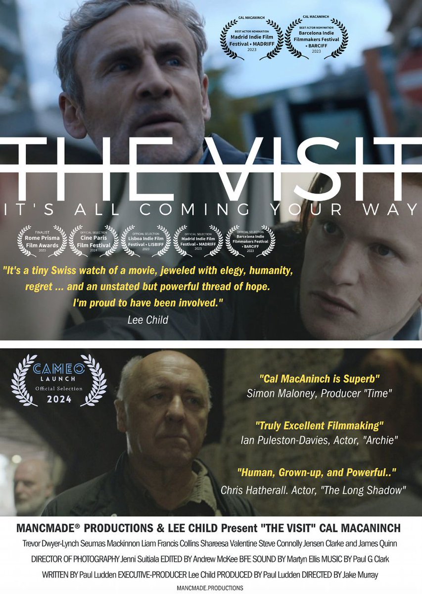 It's FRIDAY FILM TIME! 📽️🍿 This week we're recommending and reviewing The Visit, directed by @Jakesnewvoices and produced by @mancmade. Hit the link below to watch the full film and read our review - you won't be disappointed! 👇 buff.ly/4aRkPWr