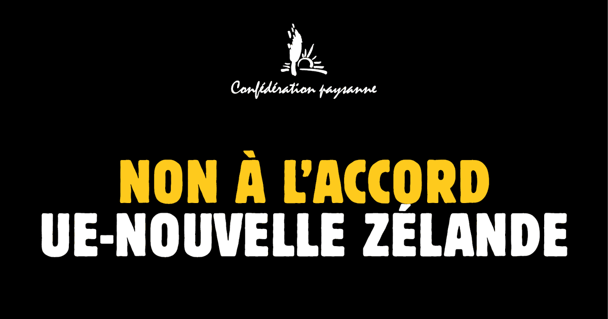 Mobilisation de la Confédération paysanne de l'Allier aujourd'hui pour exiger la priorité à la production locale d'agneaux face aux imports neozelandais.
Rdv à 15h à Saint-Pourçain sur Sioule
@afpfr
@libe @FranceAgricole @Pleinchamp @TerrenetFR #StopALE #revenupaysan