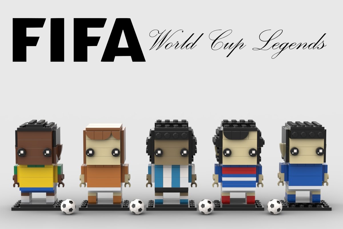 stefx17's tweet photo. Hi @follower,
try to guess who the 5 legends of the FIFA World Cup are. I chose one per country. Have fun!
In the meantime, support my projects on Lego Ideas
https://t.co/NtHRvND6AM

#legomoc #lego #FIFAWorldCup #soccer #brickheadz https://t.co/QJeEU9ndVI