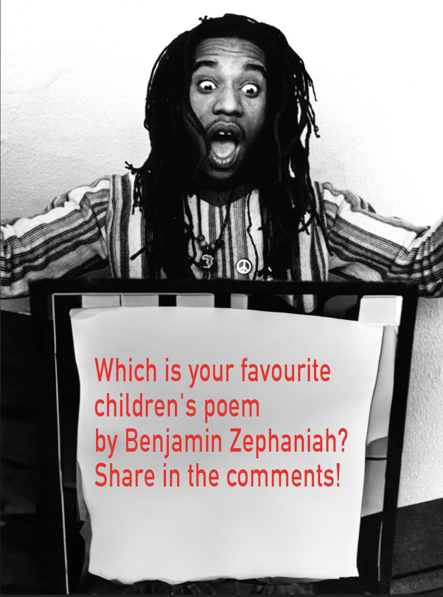 Which is your favourite children's poem by @BZephaniah ? Share in the comments!