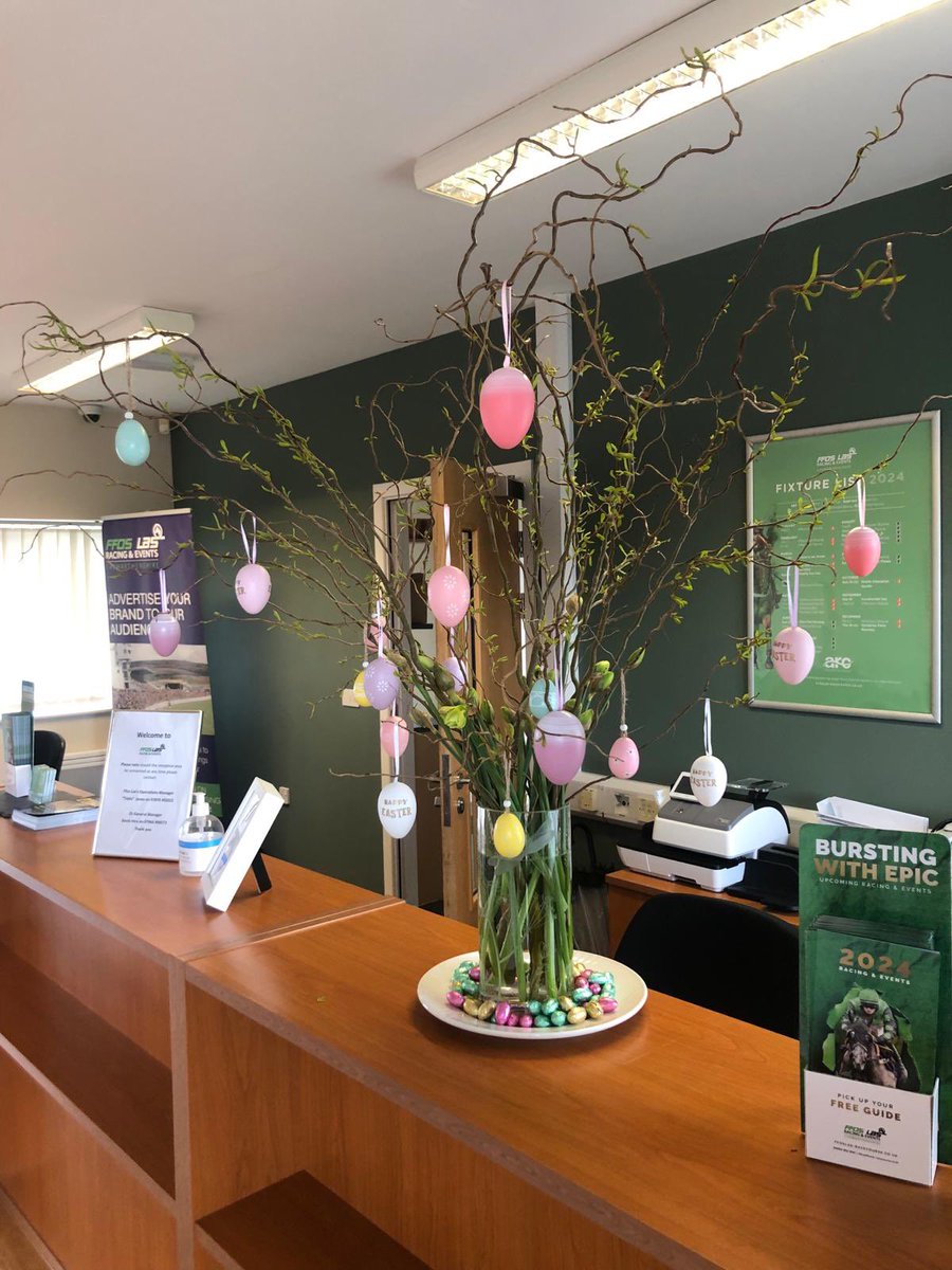 FfosLasRC's tweet photo. Happy Easter everyone. Hope to see you at our Family Fun Day @FfosLasRC this Easter Sunday.  #EasterDisplay by BC Becky https://t.co/1MBUpE1VT8