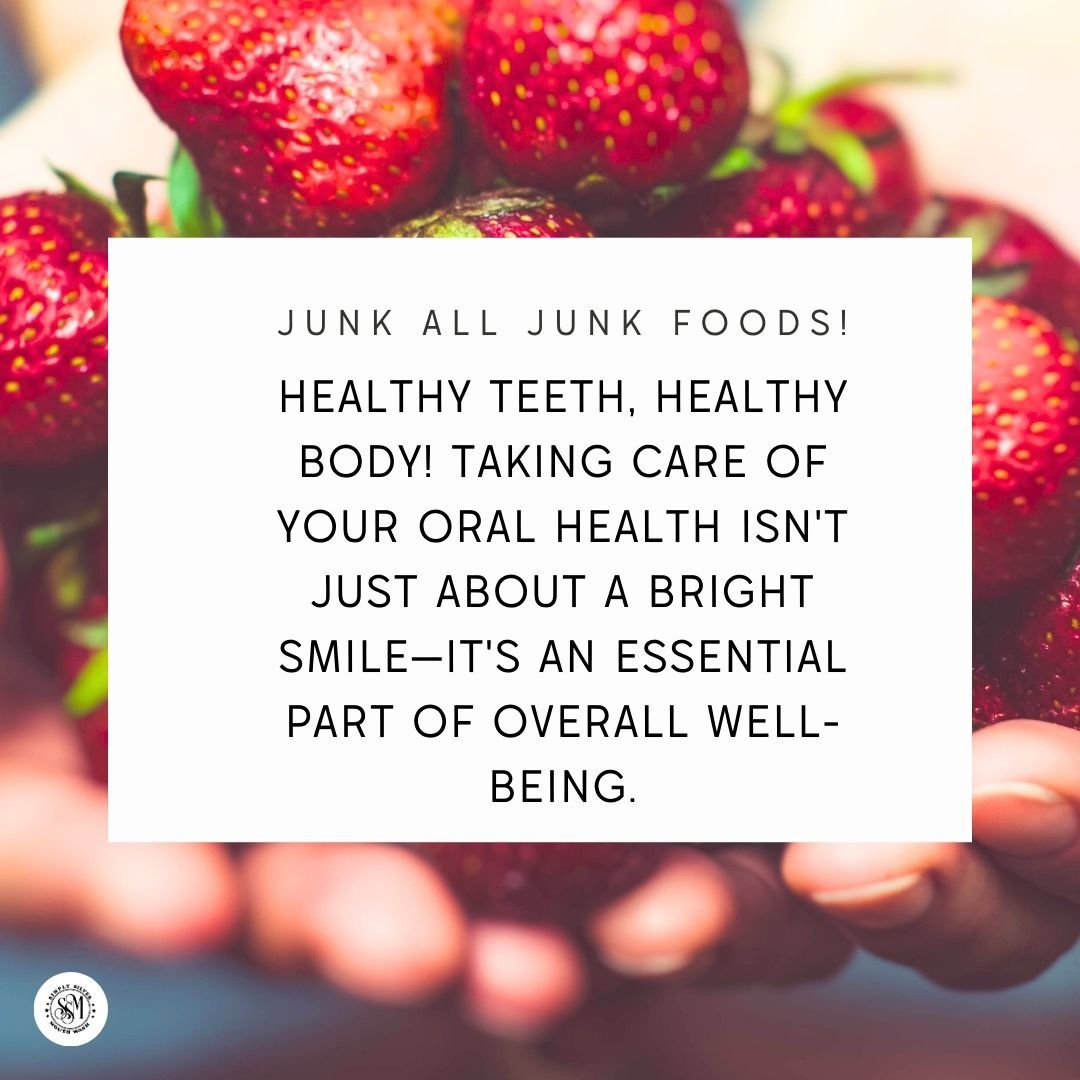 Did you know strawberries can be beneficial to our teeth?  It helps with preventing gum disease, fighting bad breath & naturally whitens teeth.

#OralCare #HealthyTeeth #NaturalRemedies #WhiterTeeth #HolisticHealth #GumHealth #FreshBreath #DentalCare #TeethWhitening #HealthTips