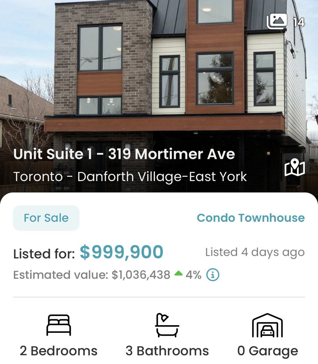 saadbaig3's tweet image. Starting to see “for sale” units within #Fourplexes!! Here is one with units ranging from $499,900 to $1,599,900 in Toronto.

This is how we increase housing options &amp;amp; allow homeownership at different price points on the same street. 🏠x4

#GentleDensity #HomeOwnership