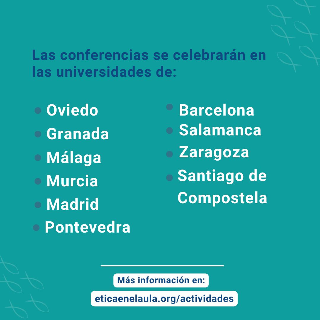 ¡La próxima semana comienza la Gira de conferencias de la campaña #EticaAnimalEnLasAulas que se llevará a cabo por distintas universidades de la geografía española! Aquí tienes más información buff.ly/3vldS0r