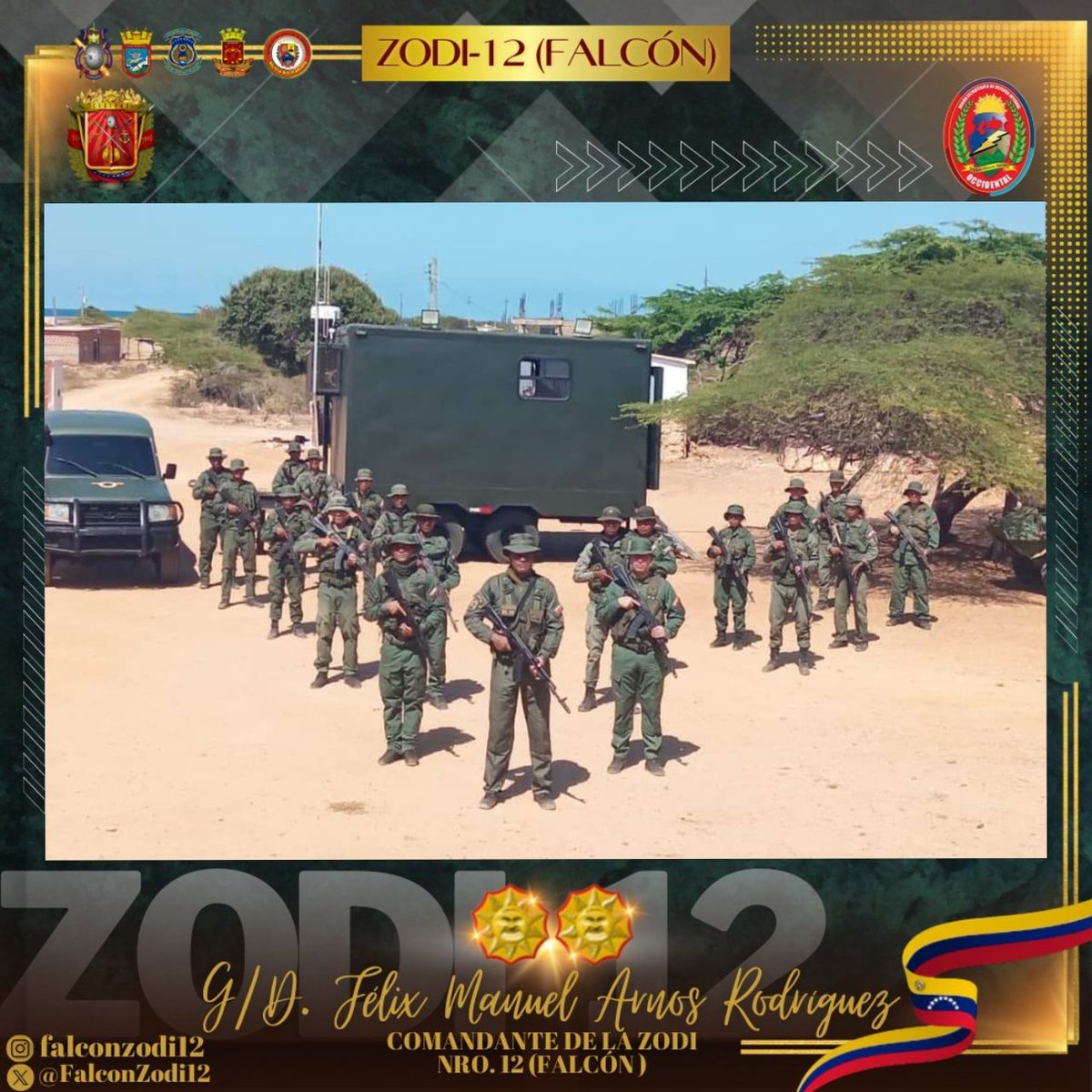 En el marco de la operación Cacique Manaure la URRA de Combate Tiraya  está lista y dispuesta a la defensa de la patria !

#YoDefiendoMiPais
#FANB