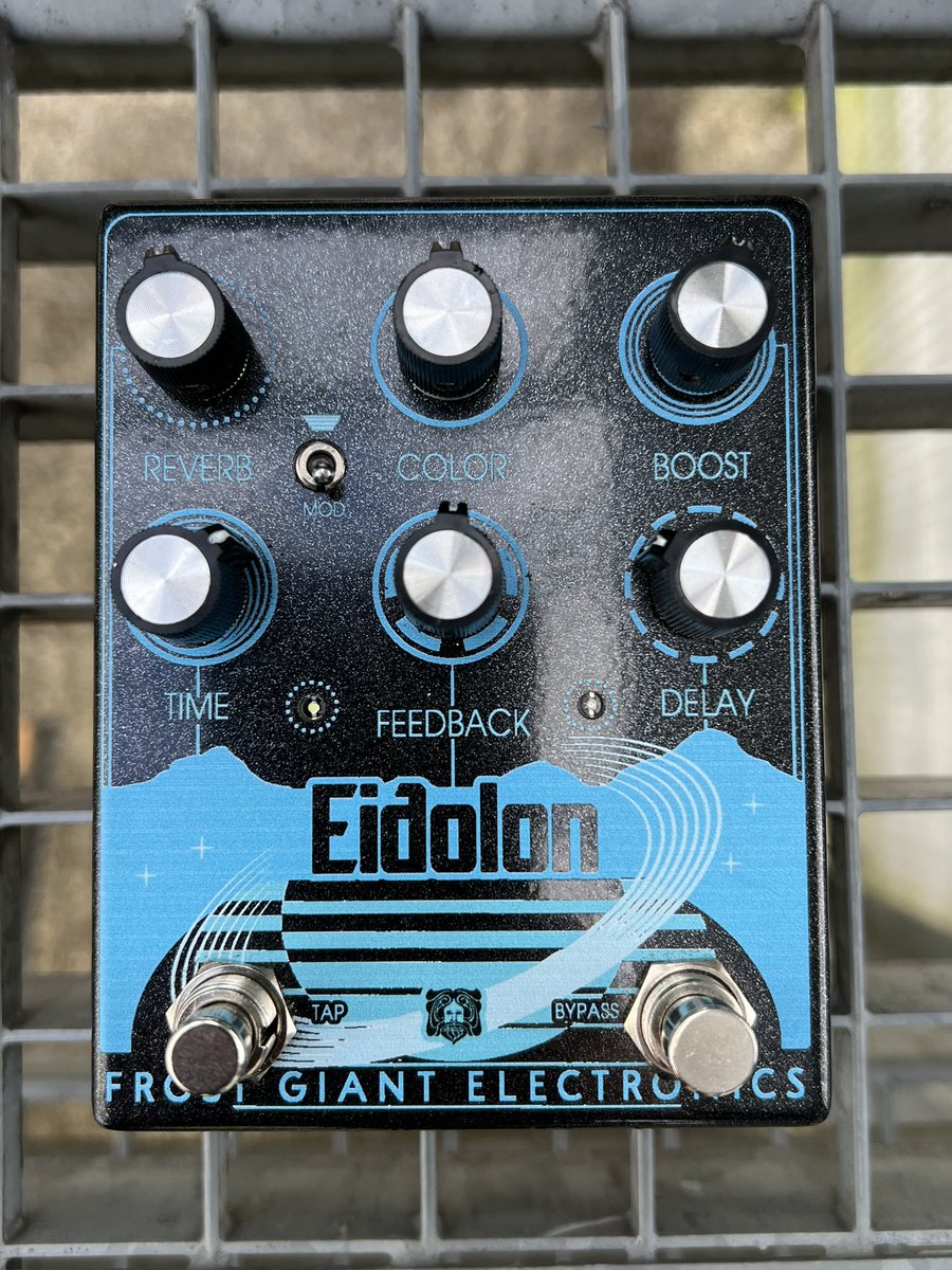 The Eidolon is back! I’ve teamed up with Frost Giant Electeonics to resurrect my signature lead pedal and I’m proud to say the reboot sounds just as killer as the original. Get your preorders here: fuzzworship.com/product/eidolo…