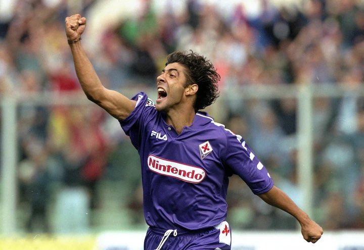 🎂 - Happy Birthday Rui Costa. The attacking midfield playmaker was one of the finest players of the 90s & one of Portugal's greatest ever. Played for Benfica & Milan, but his 7 year spell at Fiorentina is how we best remember him.