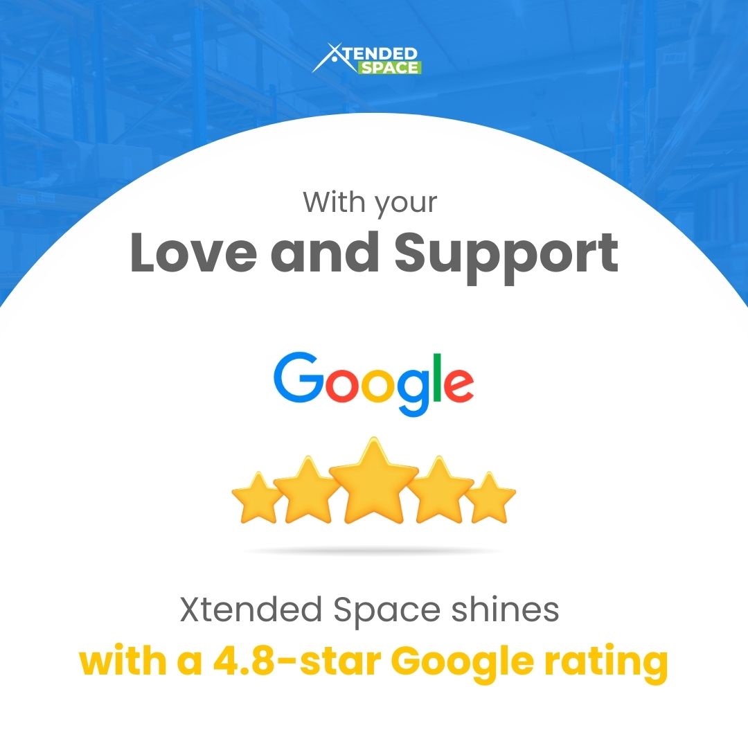 Thank you all for your incredible support and love! Xtended Space has achieved a fantastic 4.8-star rating on Google.💖😊
.
.
.
#XtendedSpace #Gratitude #Support #Love #GoogleRating #Stars  #Appreciation #TopRated #ExcellentService #CustomerSatisfaction #HappyCustomers #Feedback