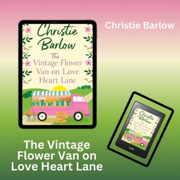 Decided to do a little Good Friday tag team reading and started this beaut - The Vintage Flower Van on Love Heart Lane by @ChristieJBarlow Out 23rd May, it’s the final book in the Love Heart Lane series so I’m both 😃&🥹 amazon.co.uk/Vintage-Flower… #books #booktwitter #amreading