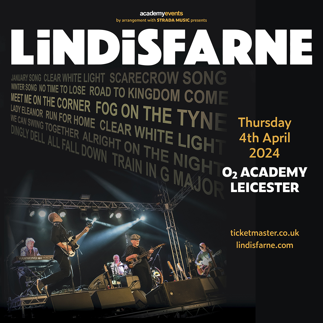 We're very excited to be playing at several O2 academies during this year's tour. And on that note, there's just under a week to go until our show at the @O2AcademyLeic! Final tickets now on sale for this fully seated performance. Come for the classics: ticketmaster.co.uk/event/3E005F3B…