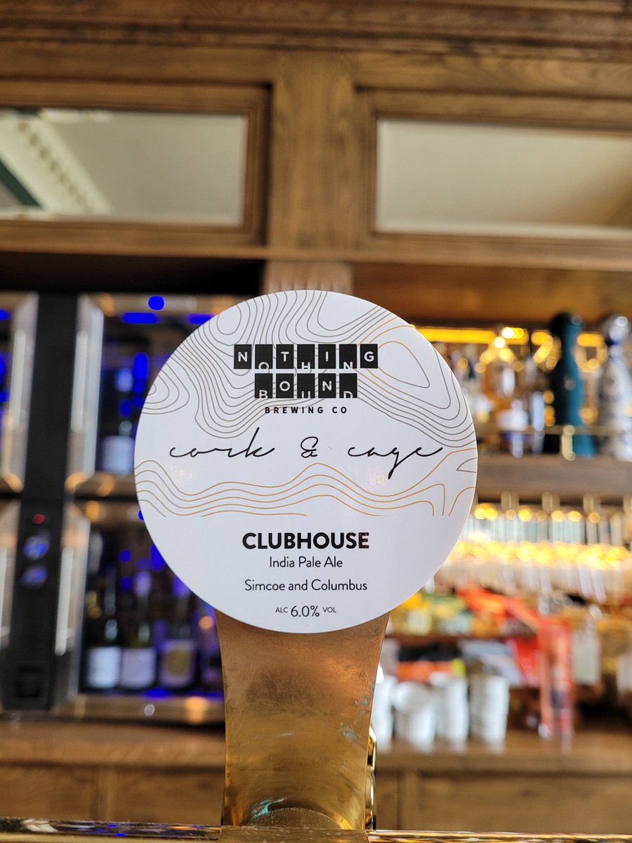 You always love @NothingBound, so we have more for you! This Clubhouse is hitting all those sweet spots 😍 Come and getbit while you can #beeradvocate #kegbeer #BankHolidayWeekend #FridayVibes #ipa #Birmingham