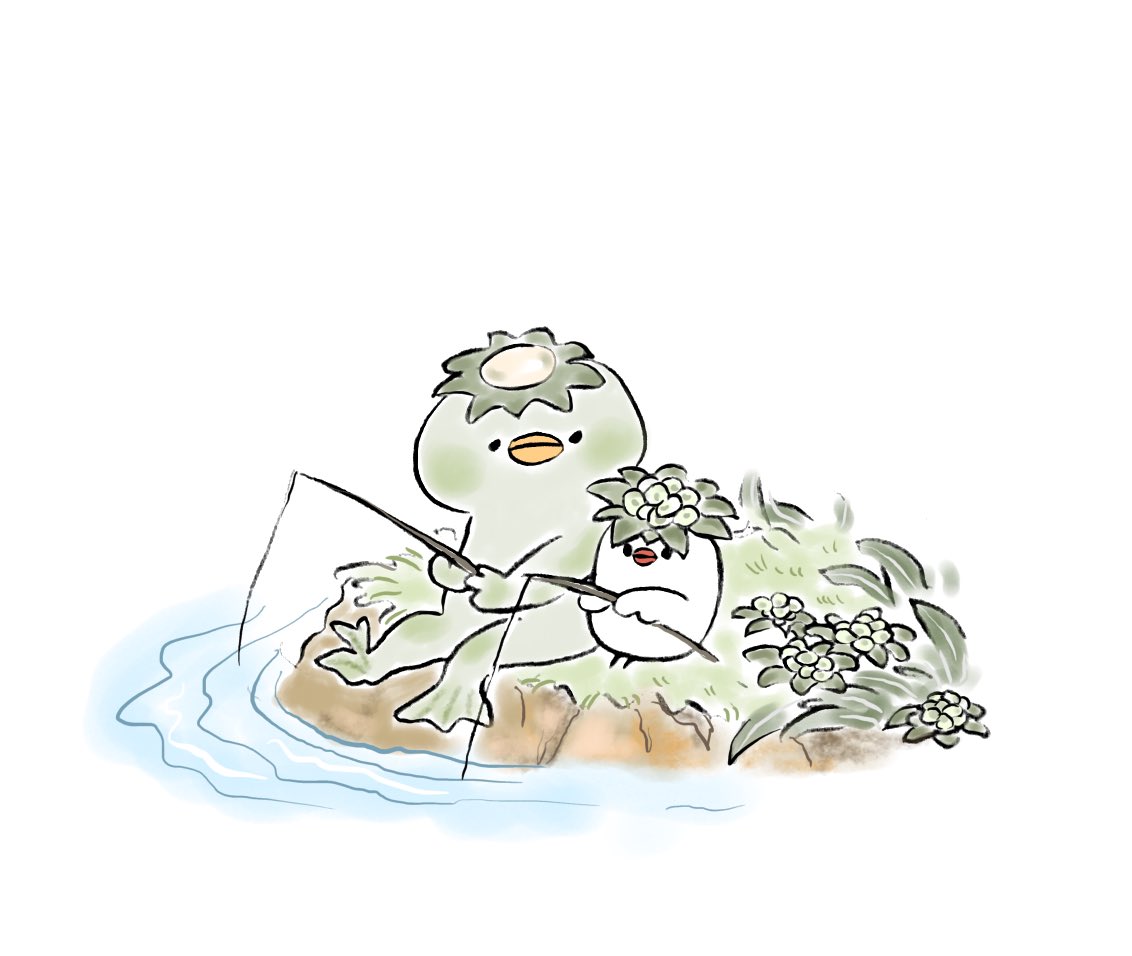 「ふきのとうかっぱぶんちょ 」|ゆひろのイラスト
