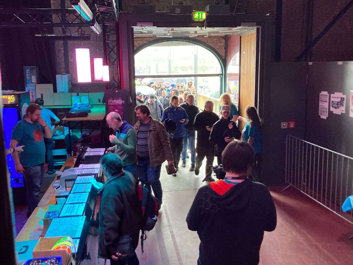 revision_party's tweet image. WE ARE OPEN! #revision2024
