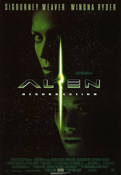 #NowWatching #AlienResurrection I remember this one being weird