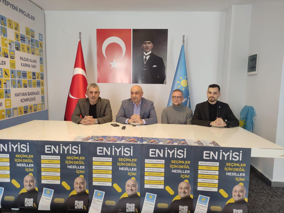 SON VİRAJDA İYİ PARTİ ATAŞEHİR BELEDİYE BAŞKAN ADAYI ALİ COŞKUN’A 7 BİN  KİŞİLİK DESTEK 1923tv.com.tr/haber/siyaset/… -kisilik-destek #iyiparti #alicoşkun #ataşehirbelediyesi #türkiyedeğişimpartisi