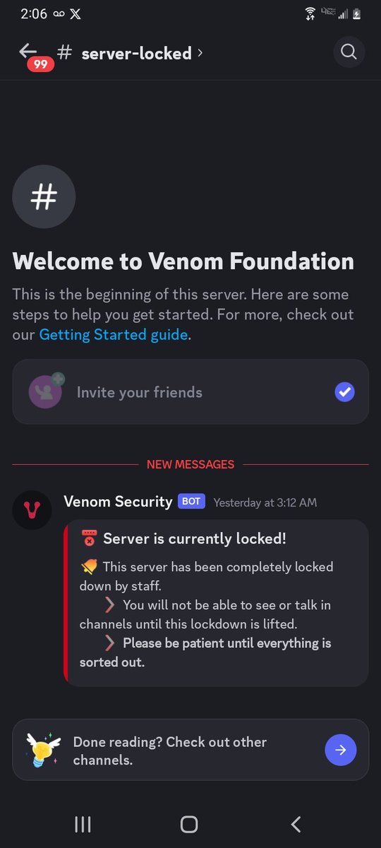 Mekit86's tweet photo. #VENOMScam @VenomFoundation
@Venom_network_ you locked down your discord, silenced the community and gave a weak excuse for your actions. You lied to people and now make it seem like we are
ungrateful. Shame on you with your
deceitful greedy tactics. #BoycottVenom
#DelistVenom https://t.co/jto7vzxrYx