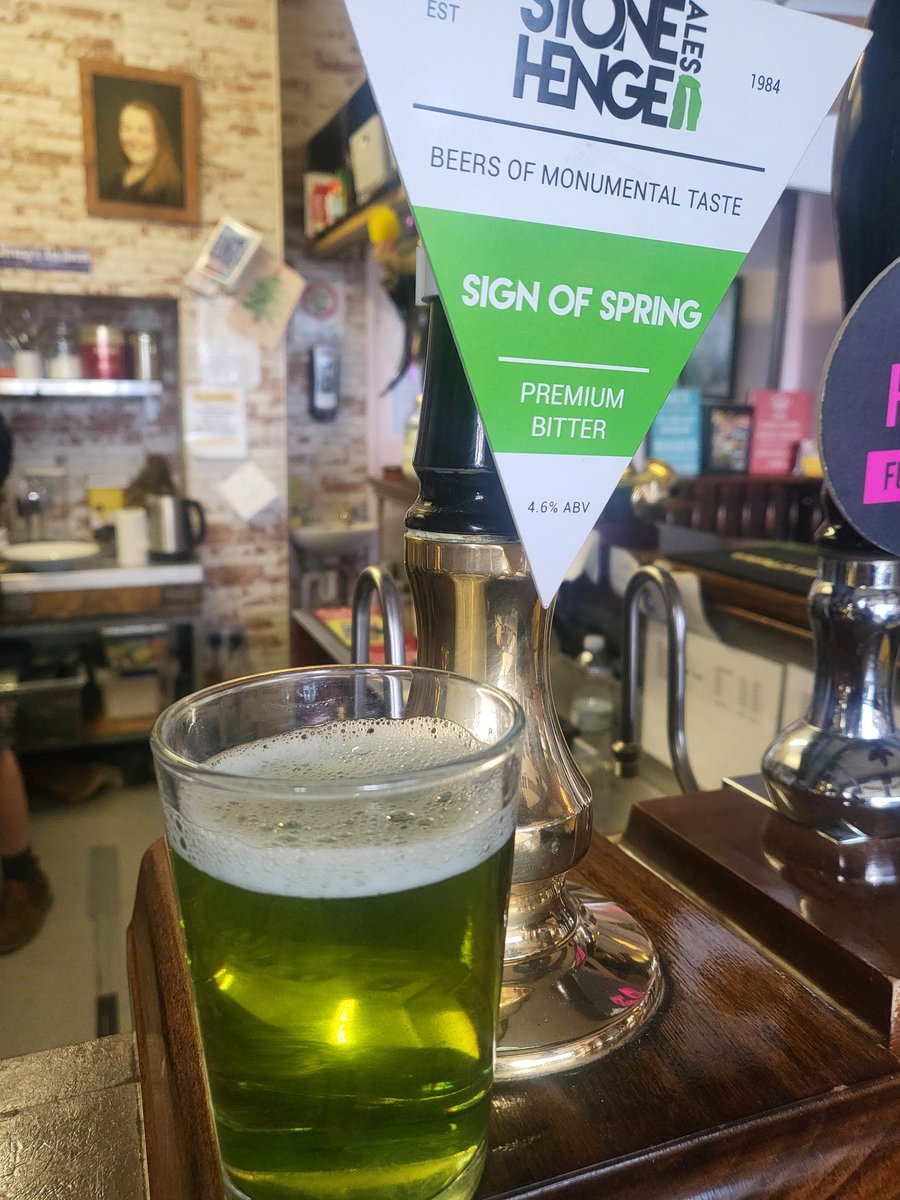 Fancy something different??? Come on down for a Sign Of Spring (better than the weather!!) #themagnetbroadstairs #stonehengeales #thanetcamra