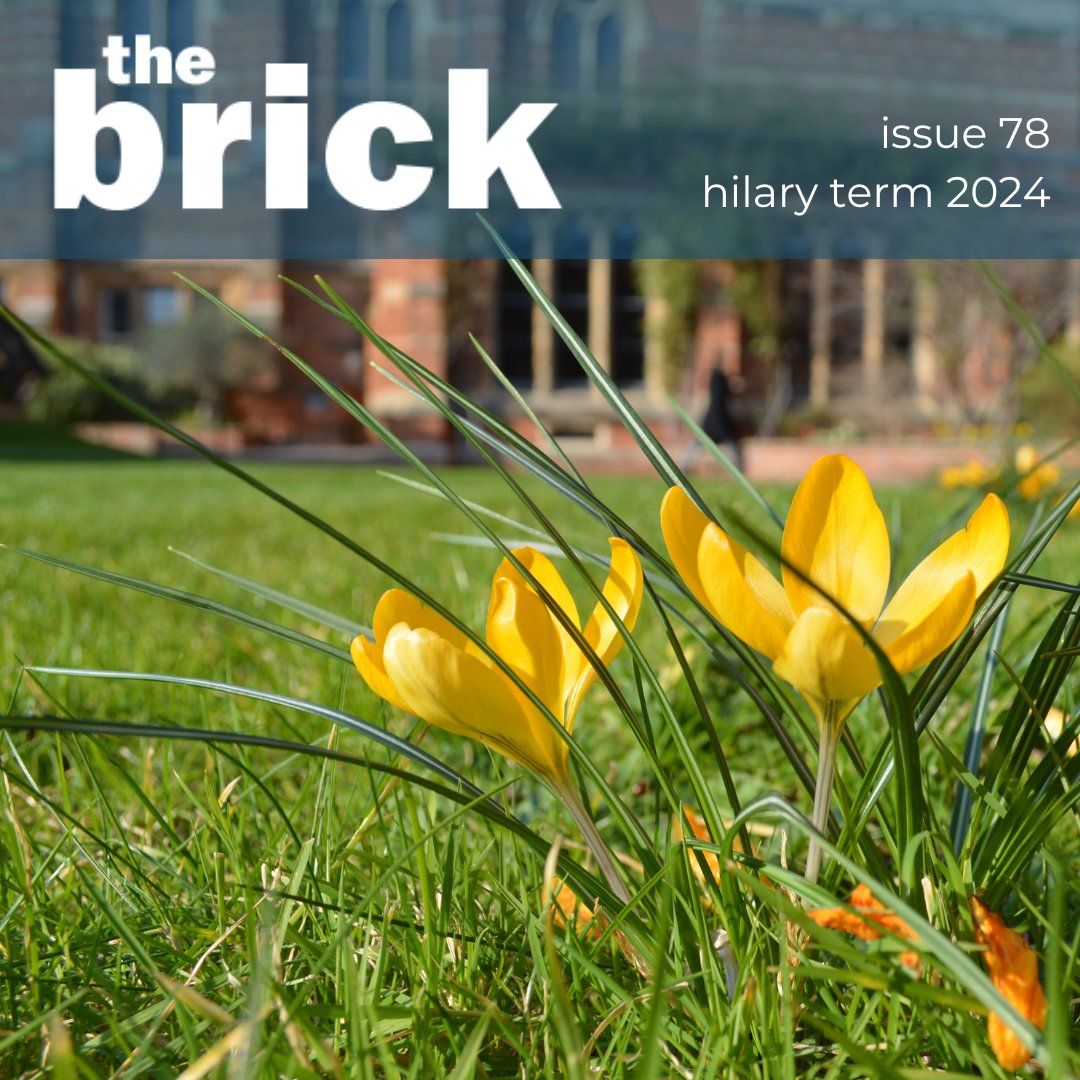 The latest (Hilary Term) issue of our newsletter 'the brick' is now available to read! Find out about the latest news as well as successes of our students and members of our alumni community 🔗thebrick.keble.net/issue-78